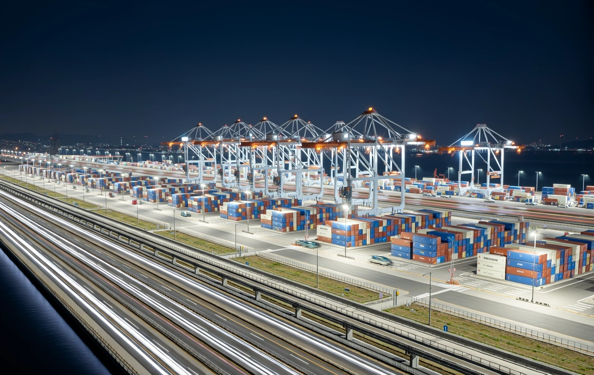 Logistics hub in Incheon